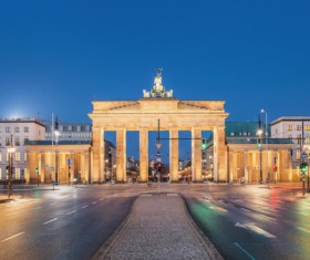 Beautiful city of Berlin Stock Photo 02