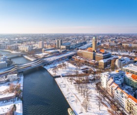 Beautiful city of Berlin Stock Photo 06