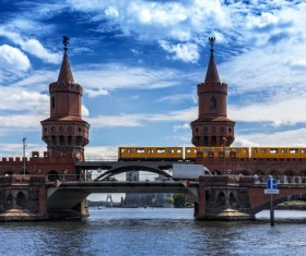 Beautiful city of Berlin Stock Photo 07