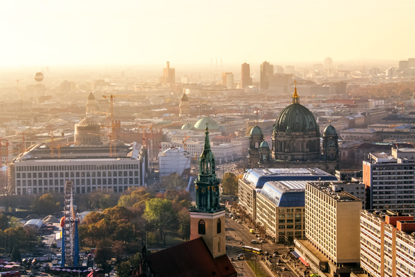 Beautiful city of Berlin Stock Photo 08