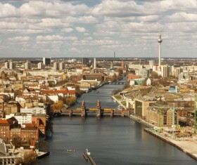 Beautiful city of Berlin Stock Photo 09