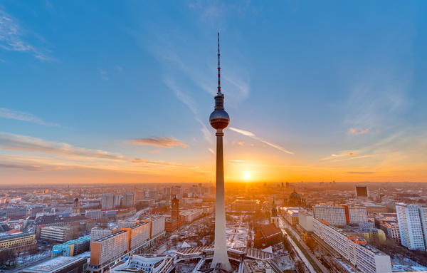 Beautiful city of Berlin Stock Photo 15