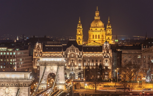Beautiful city of Budapest Stock Photo 01