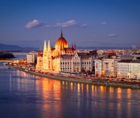 Beautiful city of Budapest Stock Photo 02