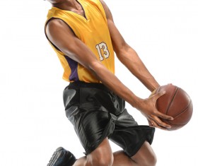 Black basketball player HD picture