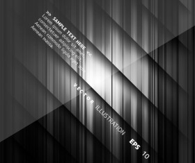 Black fashion modern background vector