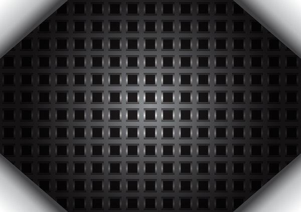Black plaid background vector material 02