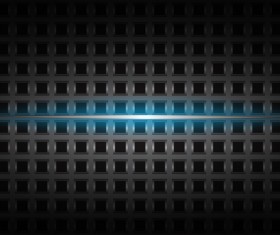 Black plaid pattern with blue light background vector