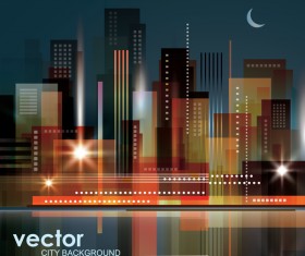 Blurs city background design vectors 03