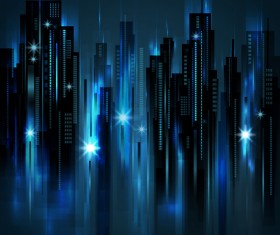 Blurs city background design vectors 05