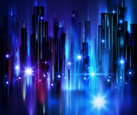 Blurs city background design vectors 06