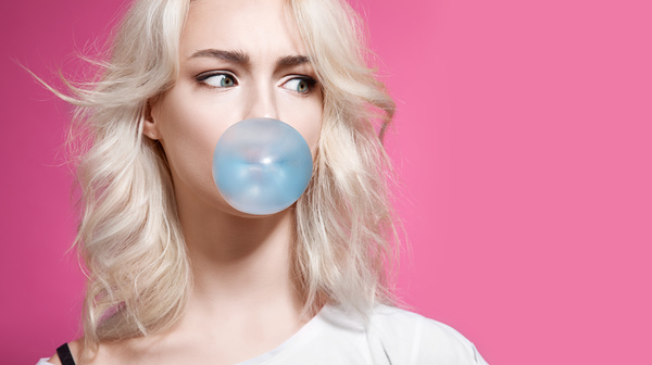 Bubble girl HD picture