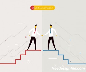 Businessman concept business template vector 05