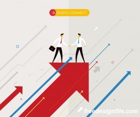 Businessman concept business template vector 07