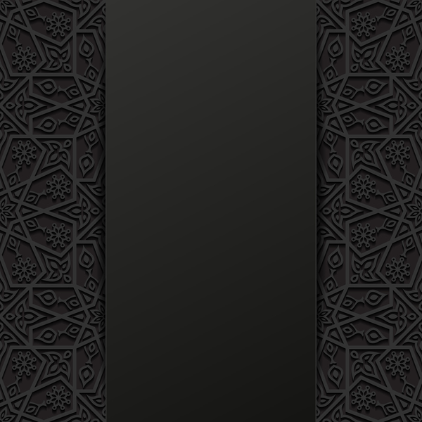 Carbon black and hollow background vectors 01