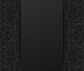 Carbon black and hollow background vectors 02