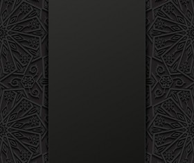 Carbon black and hollow background vectors 03
