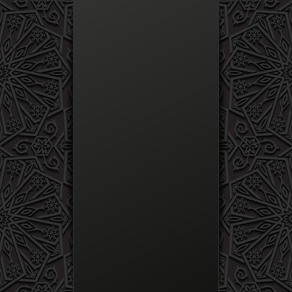 Carbon black and hollow background vectors 03