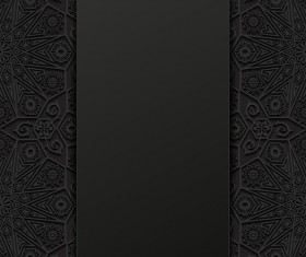 Carbon black and hollow background vectors 04