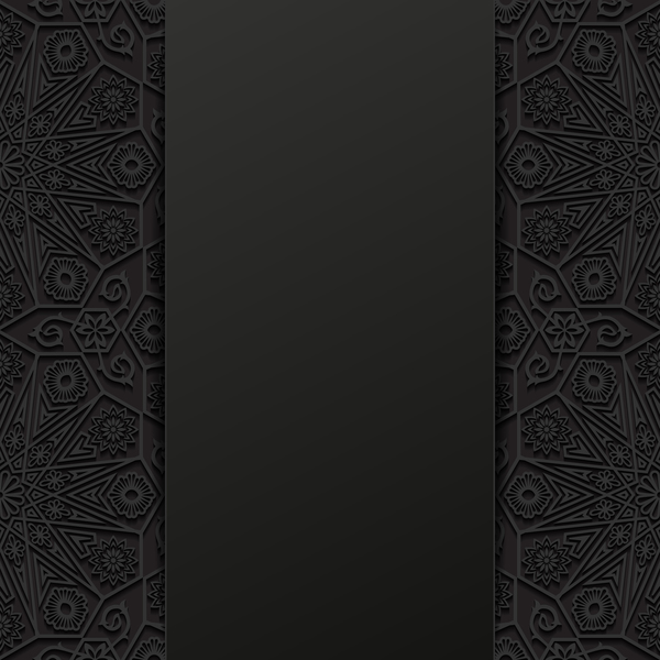 Carbon black and hollow background vectors 04