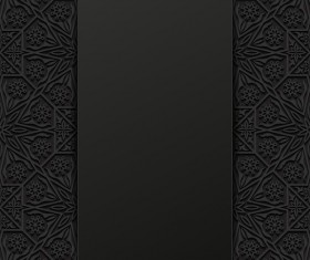 Carbon black and hollow background vectors 06