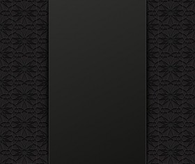 Carbon black and hollow background vectors 12