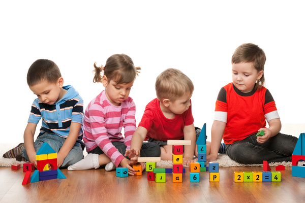 Children building blocks HD picture