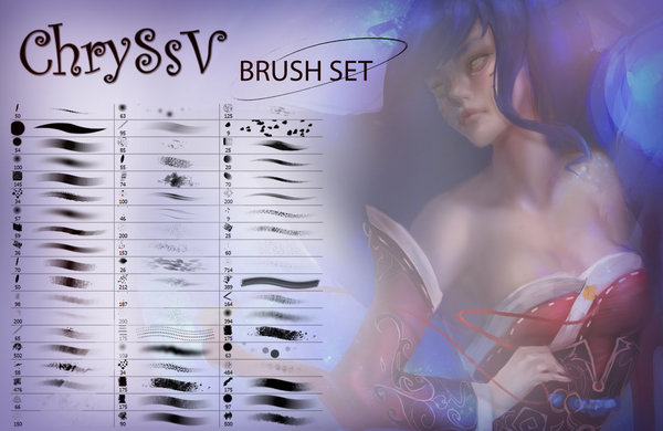 Chryssv photoshop brushes set