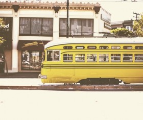 City trams Stock Photo 03