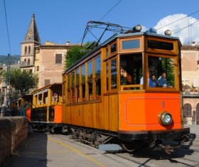 City trams Stock Photo 04