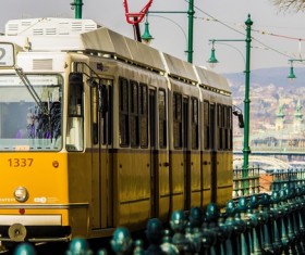 City trams Stock Photo 11