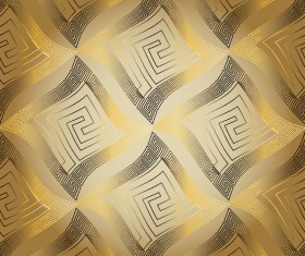 Classical golden seamless pattern vectors 04