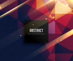 Colorful geometry background abstract vector 09