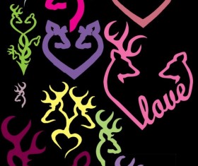 Deer Love Photoshop Brushes