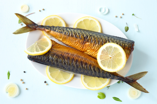 Different practices delicious fish dishes Stock Photo 05