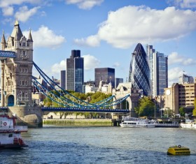 Different styles of urban architecture Stock Photo 02