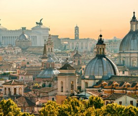 Different styles of urban architecture Stock Photo 04