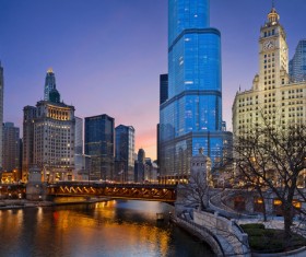 Different styles of urban architecture Stock Photo 07