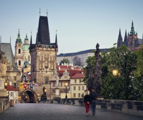 Different styles of urban architecture Stock Photo 08