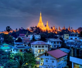 Different styles of urban architecture Stock Photo 11