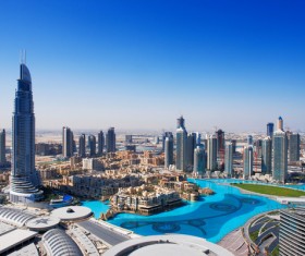 Different styles of urban architecture Stock Photo 15