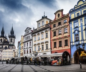 Different styles of urban architecture Stock Photo 22