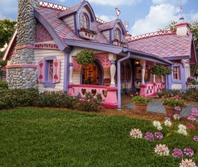 Disney villa Stock Photo