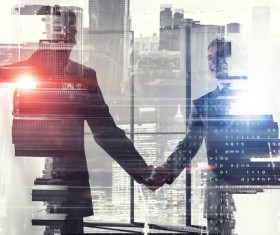 Double Exposure Photos Stock Photo 04