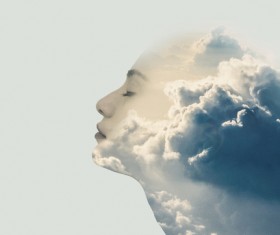 Double Exposure Photos Stock Photo 06