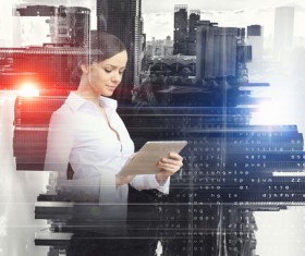 Double Exposure Photos Stock Photo 07