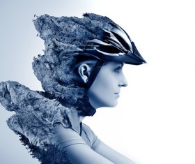 Double Exposure Photos Stock Photo 12