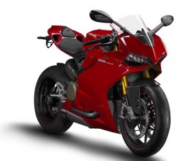 Ducati Motorcycle Stock Photo