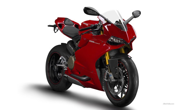 Ducati Motorcycle Stock Photo