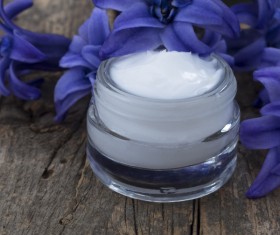 Essential oils and petals on the desktop Stock Photo 16
